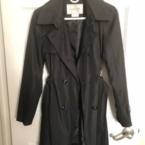 Van Heusen Black Pea Coat XS